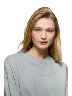 POLO CLUB Sweatshirt "Sendy Minimal" Grijs -Limango Winkel polo club sweatshirt sendy minimal grijs 2