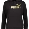 Puma Hoodie "Essentials+" Zwart -Limango Winkel puma hoodie essentials zwart