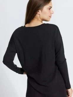Wollen Longsleeve "Mibe" Zwart -Limango Winkel rethinkit wollen longsleeve mibe zwart 6