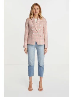 Rich&royal Blazer Crème/rood