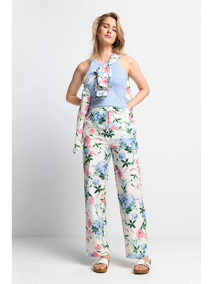 Broek crème/lichtblauw/lichtroze Rich&royal Broek Crème/lichtblauw/lichtroze -Limango Winkel rich and royal broek creme lichtblauw lichtroze