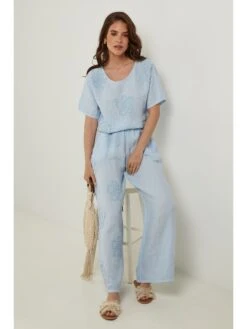 Linnen Shirt Lichtblauw -Limango Winkel rodier lin linnen shirt lichtblauw 4