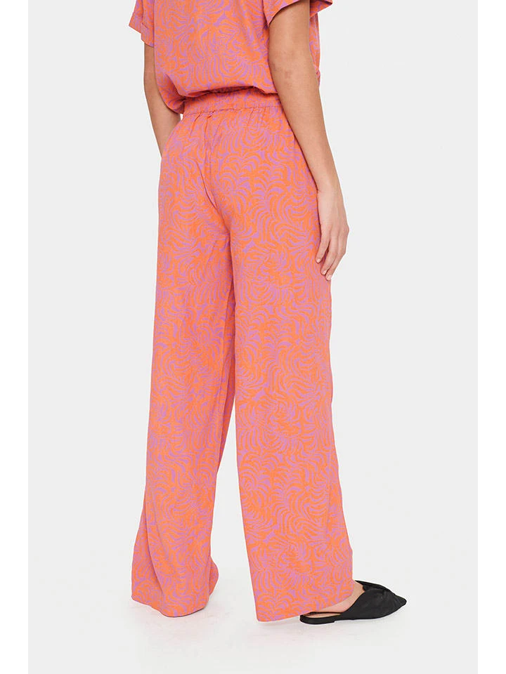 Broek roze/oranje Saint Tropez Broek Roze/oranje -Limango Winkel saint tropez broek roze oranje 5