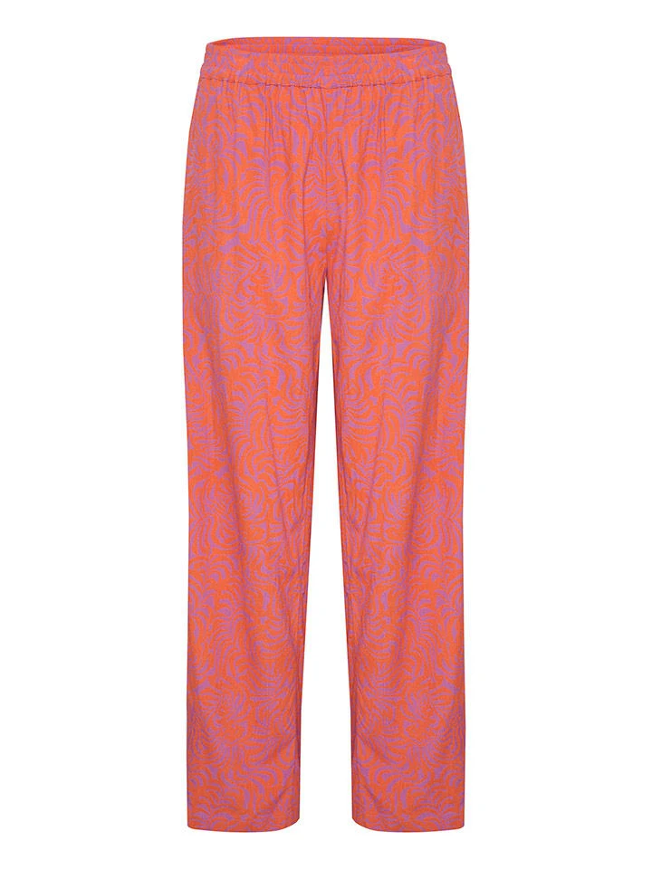 Broek roze/oranje Saint Tropez Broek Roze/oranje -Limango Winkel saint tropez broek roze oranje