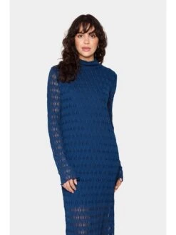 Saint Tropez Jurk "Hattie" Blauw