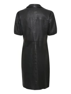 Leren Jurk "Saint Tropez" Zwart -Limango Winkel saint tropez leren jurk saint tropez zwart 4