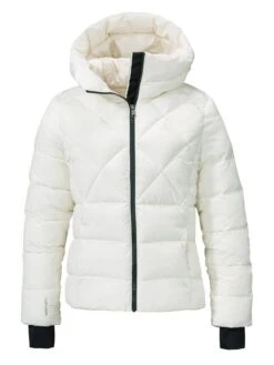 Schöffel Doorgestikte Jas "Boston" Wit -Limango Winkel schoffel doorgestikte jas boston wit 3