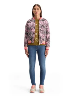 Scotch & Soda Tussenblouson Zwart/lichtroze/abrikooskleurig 5 Scotch & Soda Tussenblouson Zwart/lichtroze/abrikooskleurig -Limango Winkel scotch and soda tussenblouson zwart lichtroze abrikooskleurig 3