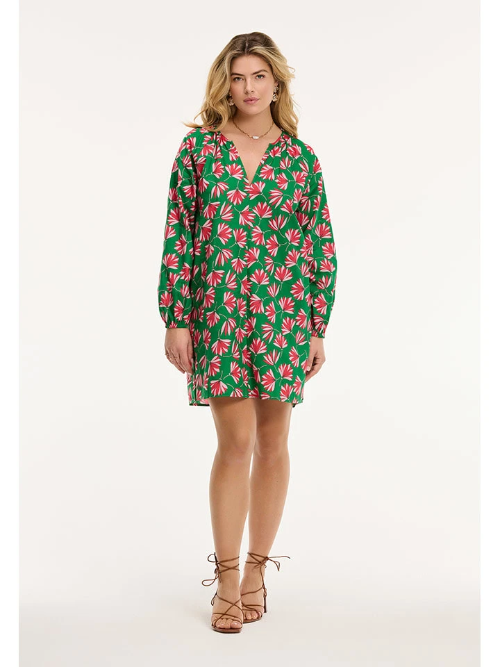 Jurk "Rhodes" groen/roze Shiwi Jurk "Rhodes" Groen/roze -Limango Winkel shiwi jurk rhodes groen roze 1