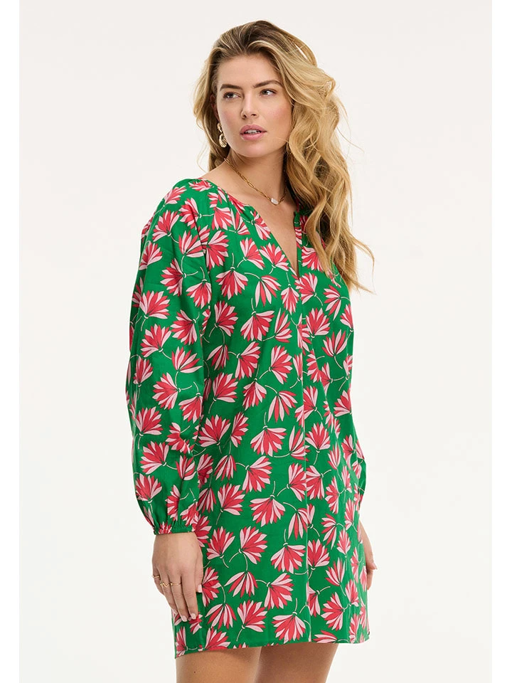 Jurk "Rhodes" groen/roze Shiwi Jurk "Rhodes" Groen/roze -Limango Winkel shiwi jurk rhodes groen roze 4