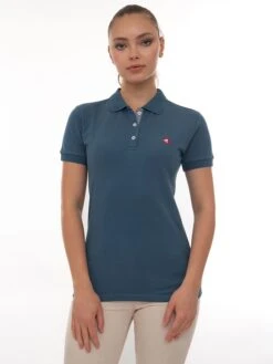 Poloshirt "Angie" Petrol