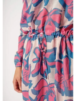 Skiny Jurk Crème/blauw/roze -Limango Winkel skiny jurk creme blauw roze 3