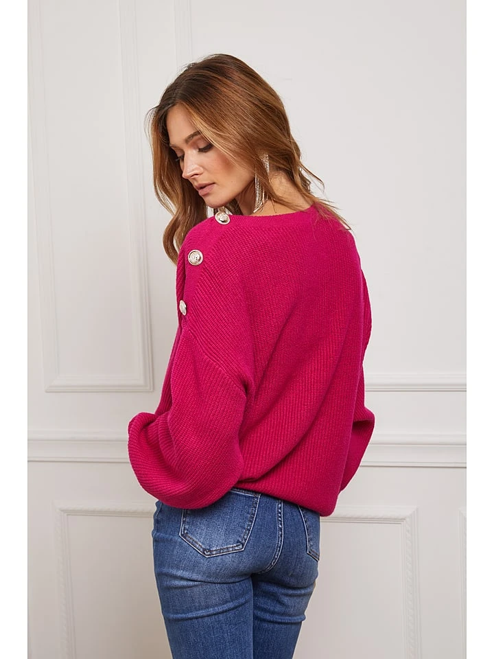 Trui "Burny" fuchsia Trui "Burny" Fuchsia -Limango Winkel so cachemire trui burny fuchsia 1