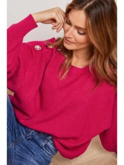 Trui "Burny" Fuchsia 5 Trui "Burny" Fuchsia -Limango Winkel so cachemire trui burny fuchsia 3