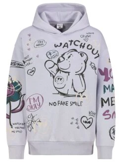 SUBLEVEL Hoodie Lila