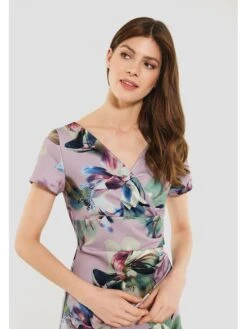 SWING Jurk Lichtroze/mintgroen -Limango Winkel swing jurk lichtroze mintgroen 2