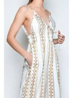 Jumpsuit Wit/goudkleurig 4 Jumpsuit Wit/goudkleurig -Limango Winkel tarifa jumpsuit wit goudkleurig 2