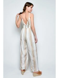 Jumpsuit Wit/goudkleurig 5 Jumpsuit Wit/goudkleurig -Limango Winkel tarifa jumpsuit wit goudkleurig 3