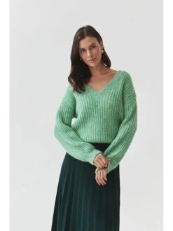 Trui "Aspen" Lichtgroen