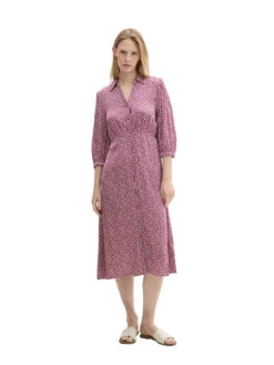 Tom Tailor Blousejurk Roze/wit