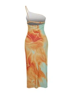 Trendyol Jurk Oranje/mintgroen -Limango Winkel trendyol jurk oranje mintgroen 6