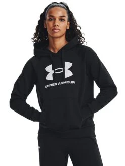 Under Armour Hoodie "Rival" Zwart