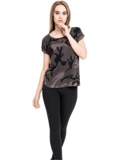 URBAN CLASSICS Shirt Kaki/antraciet