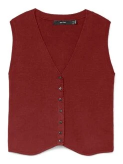 Vero Moda Gebreide Top Bordeaux