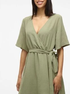 Vila Jurk "Josa" Olijfgroen -Limango Winkel vila jurk josa olijfgroen 3