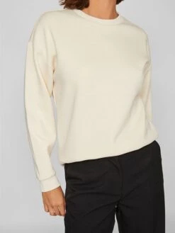 Vila Sweatshirt "Sandy" Crème -Limango Winkel vila sweatshirt sandy creme 2