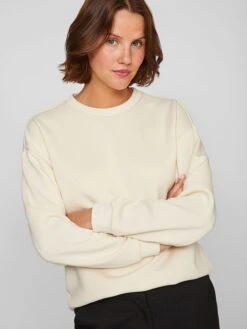 Vila Sweatshirt "Sandy" Crème -Limango Winkel vila sweatshirt sandy creme 3