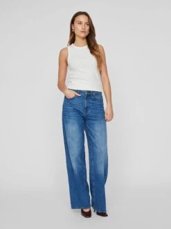 Vila Top "Sola" Wit -Limango Winkel vila top sola wit 2