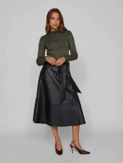 Vila Trui Zwart/groen -Limango Winkel vila trui zwart groen 2