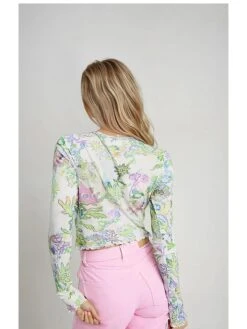 WEEKDAY Longsleeve Wit/meerkleurig -Limango Winkel weekday longsleeve wit meerkleurig 1