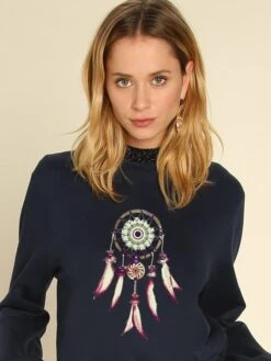 Sweatshirt "Dreamcatcher" Donkerblauw