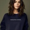 Sweatshirt "Family First Forever" Donkerblauw -Limango Winkel wooop sweatshirt family first forever donkerblauw
