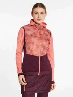 Ziener Hybride Bodywarmer "Nanja" Rood/roze