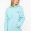 Hoodie "Lima" Turquoise -Limango Winkel zwillingsherz hoodie lima turquoise