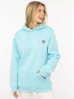 Hoodie "Lima" Turquoise