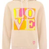 Hoodie "Print Love" Beige -Limango Winkel zwillingsherz hoodie print love beige