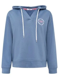 Hoodie "Smile Everyday Enjoy" Blauw -Limango Winkel zwillingsherz hoodie smile everyday enjoy blauw 2