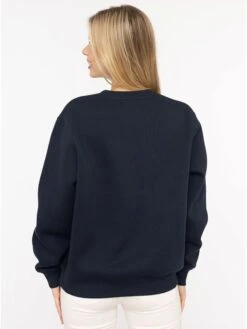 Sweatshirt "Happy Vibes" Donkerblauw -Limango Winkel zwillingsherz sweatshirt happy vibes donkerblauw 1